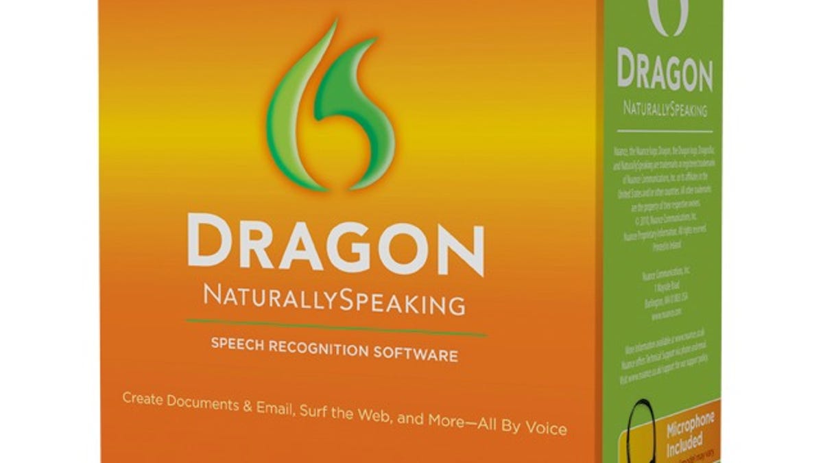 Dragon NaturallySpeaking