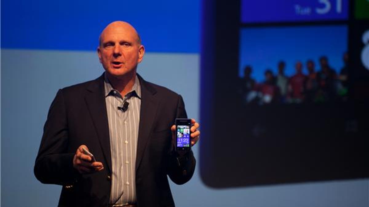 Steve Ballmer and HTC Windows Phone