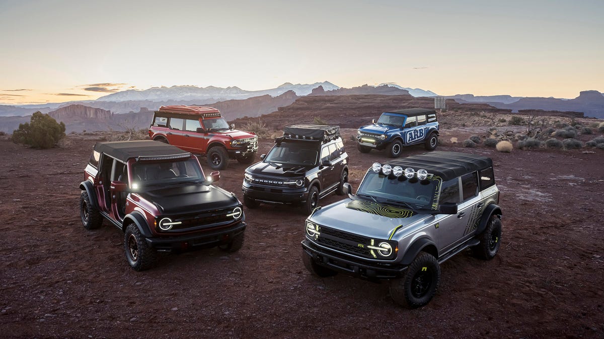 2021 Ford Bronco accessory concepts