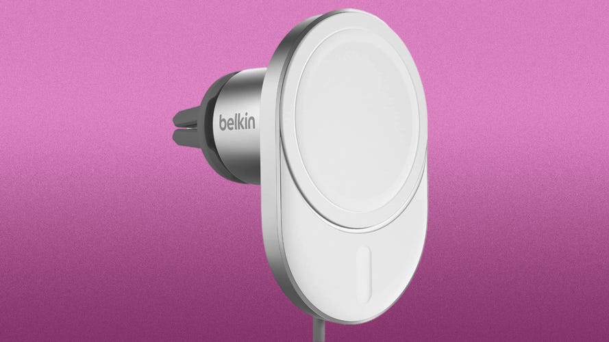 Image of Belkin BoostCharge Pro Wireless Car Charger with MagSafe