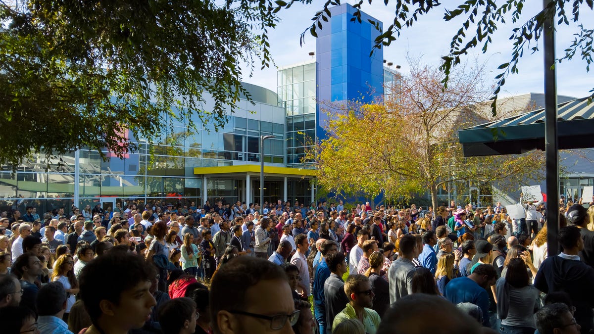 Google Walkout Me Too Protest