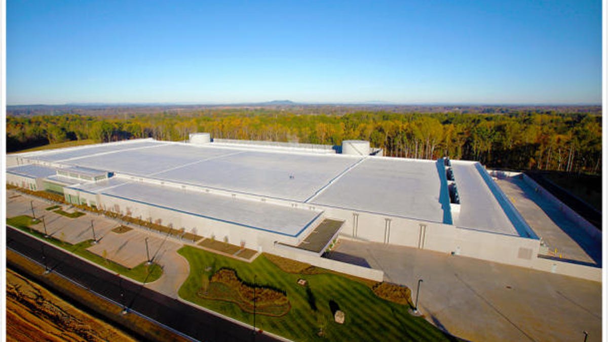 Apple's data center in Maiden, N.C.