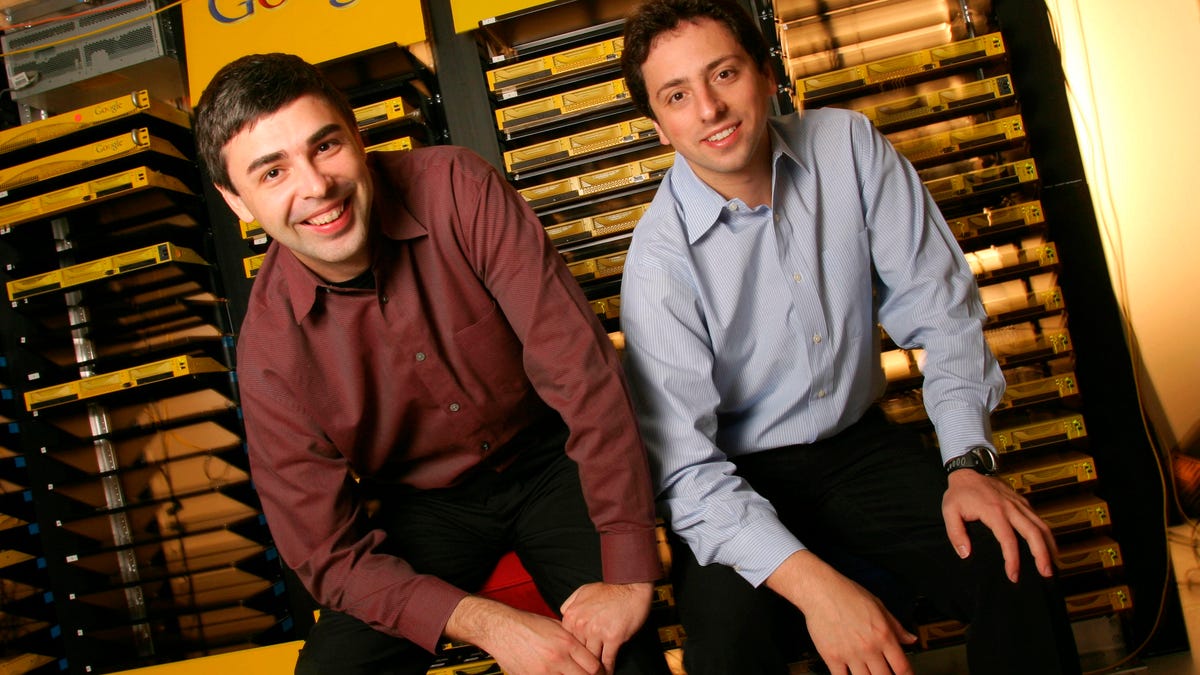 Portraits of the Founders of Google