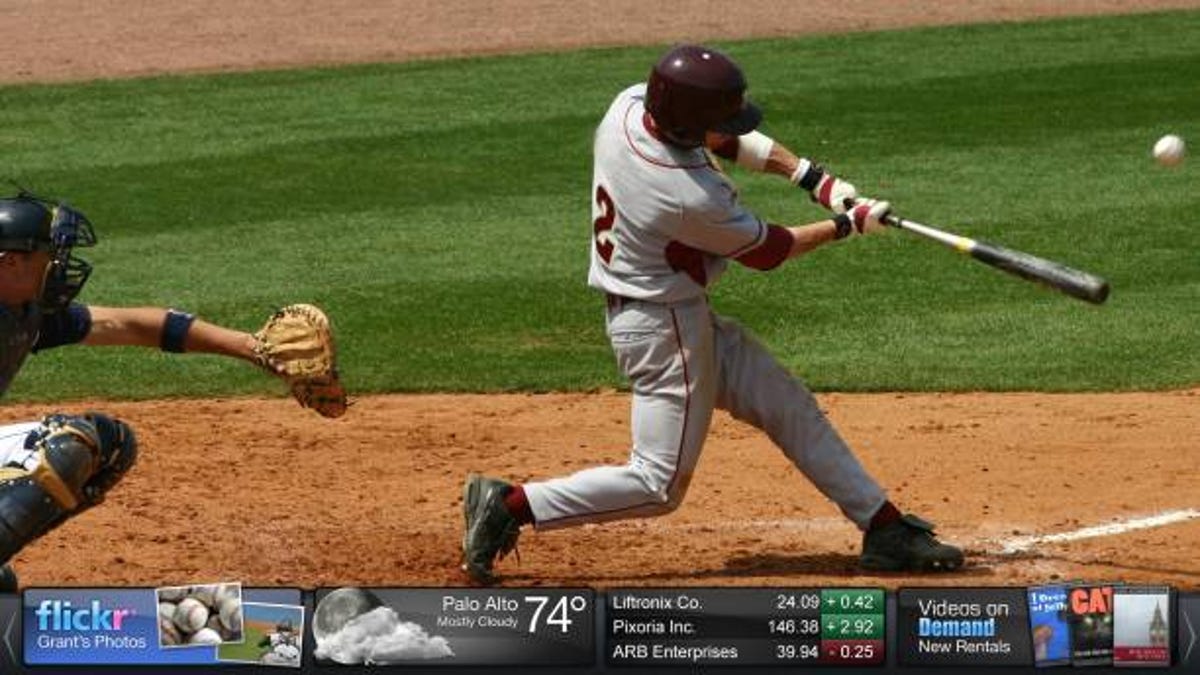 Yahoo Widget Channel for TV