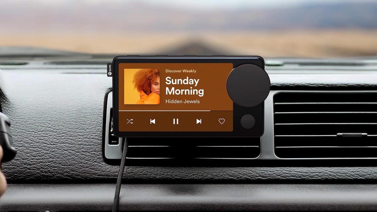 Spotify's Car Thing gadget