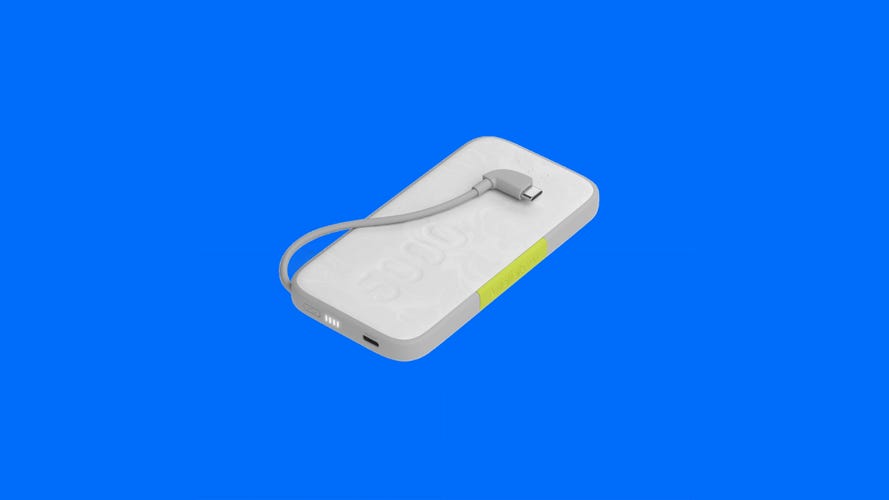 The InfinityLab InstaGo 5000 has a built-in USB-C connector for Android devices