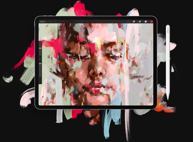 Procreate on iPad