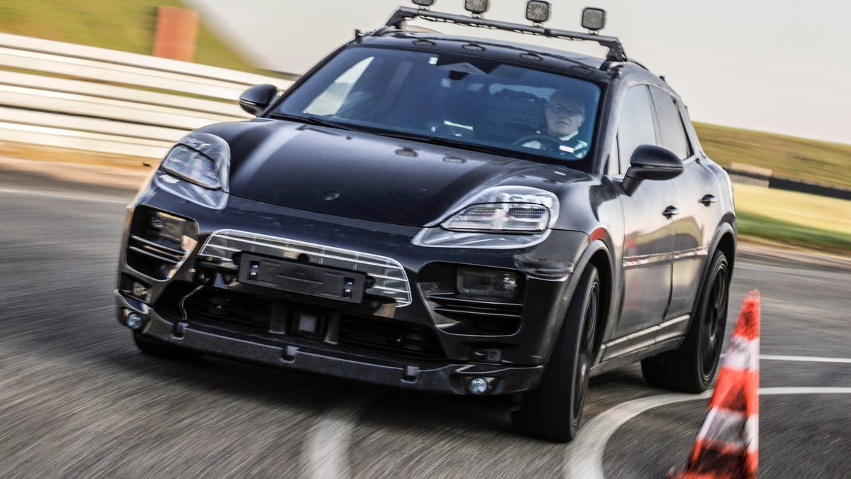 Porsche Macan EV prototype