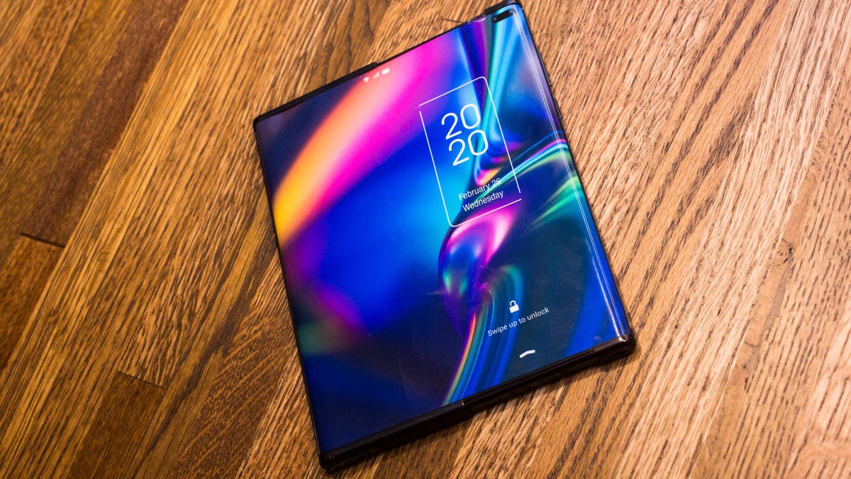 TCL extendable phone prototype