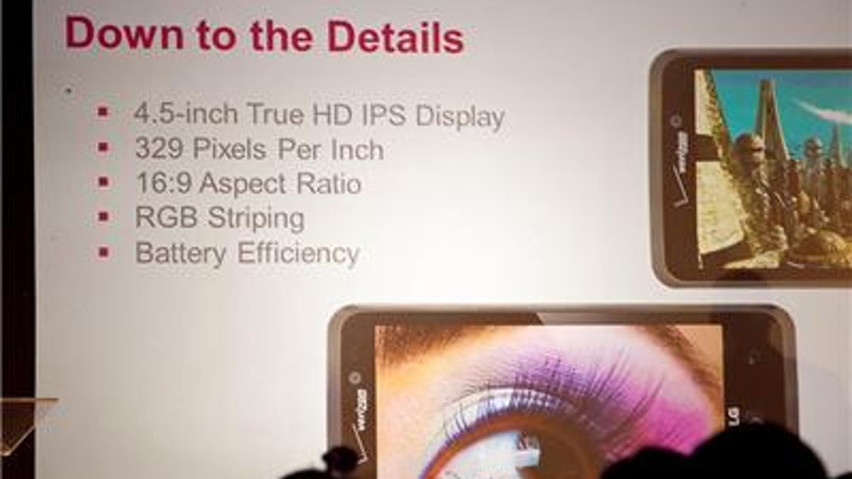 The basic specs on LG's Spectrum smartphone.