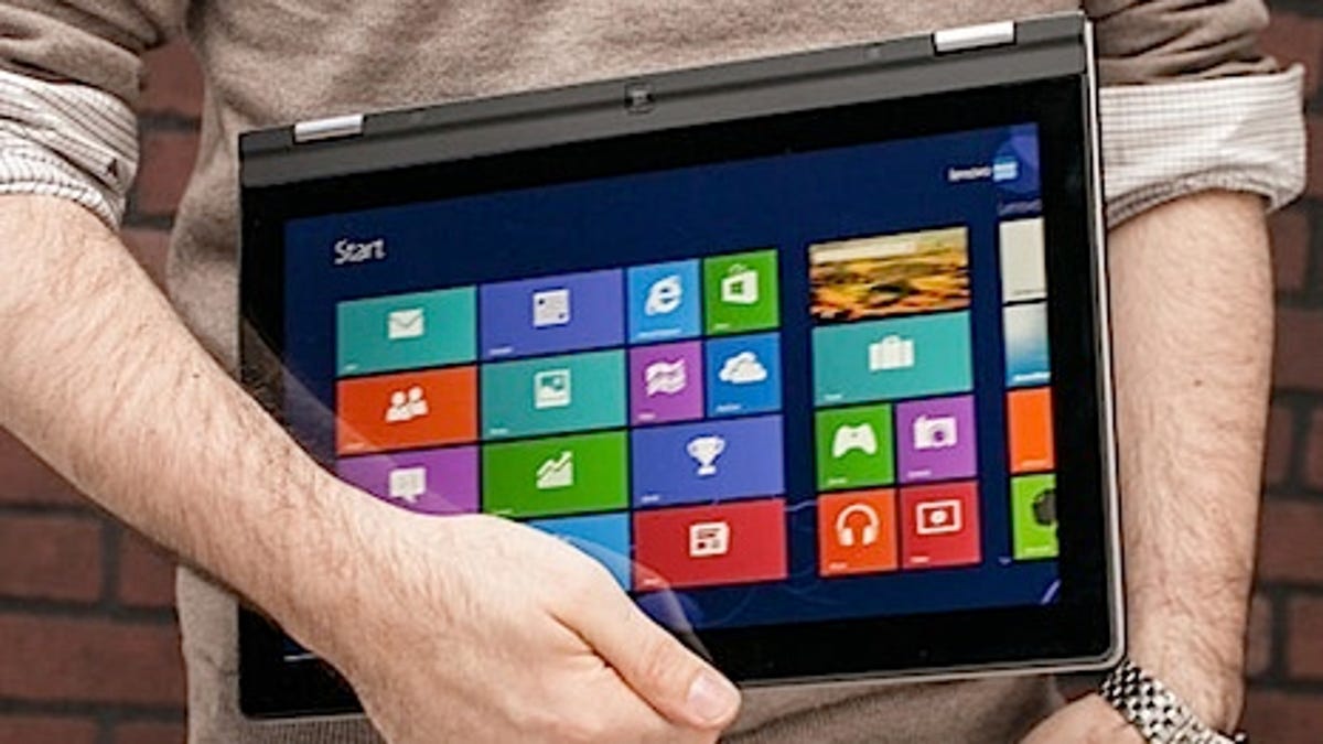 Lenovo IdeaPad Yoga 13 convertible.