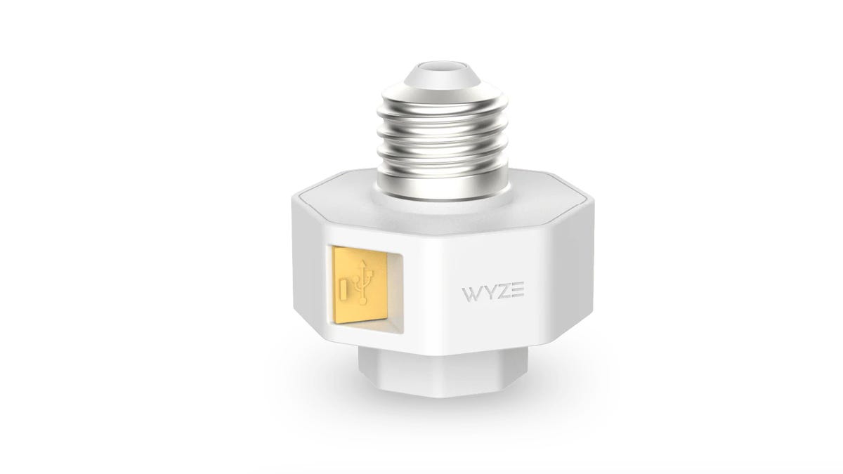 A photo of the Wyze socket V2 smart home product