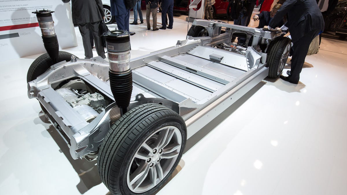 Tesla Model S battery pack