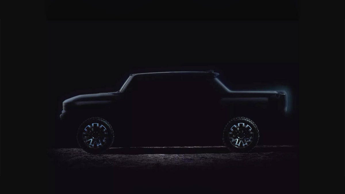 Hummer EV pickup promo