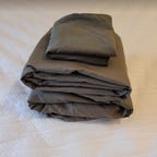 Brooklinen sheet set folded