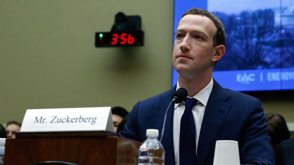 CEO of Facebook Mark Zuckerberg testifies before the House of Representatives House Energy and Commerce Committee