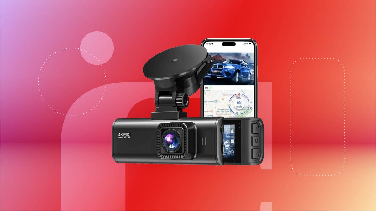 Black dash cam