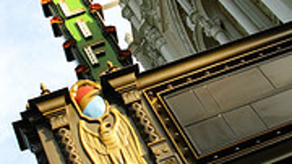 The California Theatre in San Jose, Calif. where Apple's holding its event.