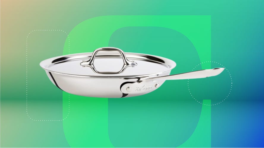 All Clad D3 stainless steel pan