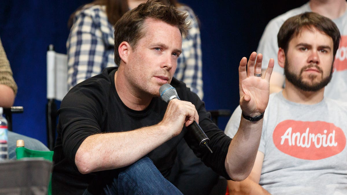 Dave Burke, engineering director for Android, speaking at Google I/O 2013.