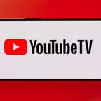YouTubeTV on an iPhone