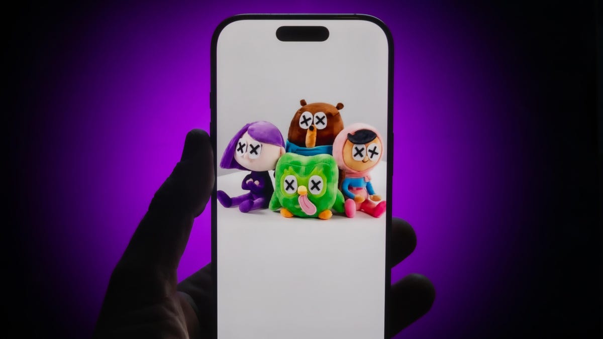 Duolingo app on phone screen