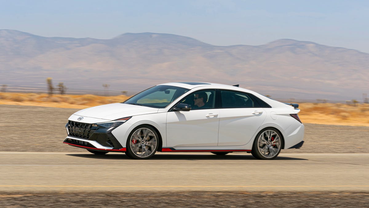 2022 Hyundai Elantra N - side view