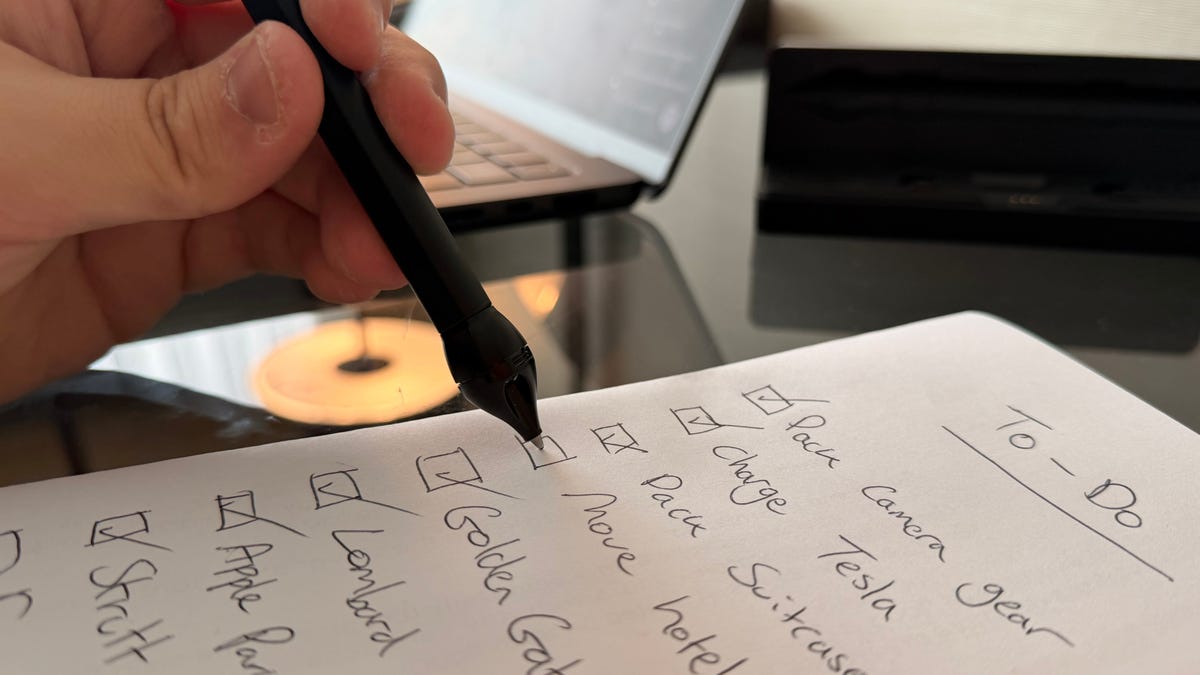 Nuwa Smart Pen Writing To-Do List