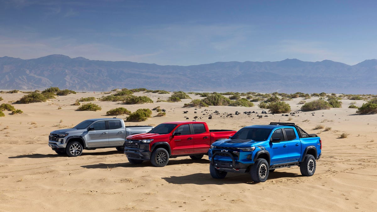2023 Chevy Colorado lineup