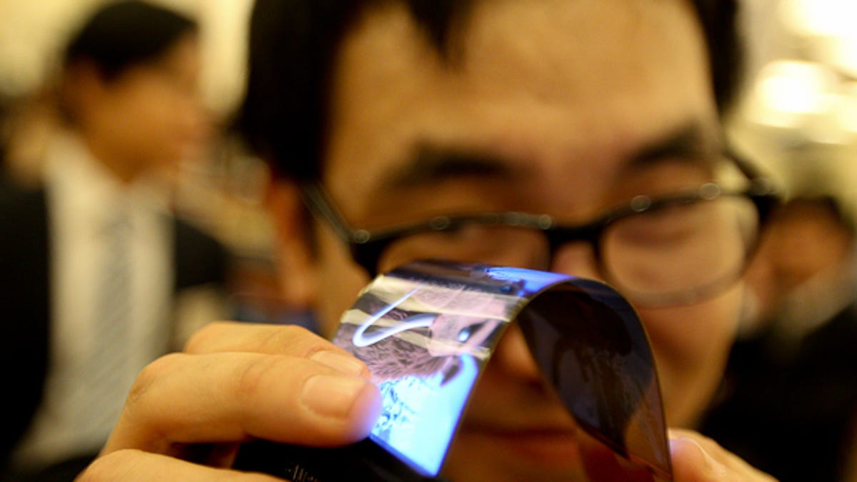 Samsung flexible AMOLED
