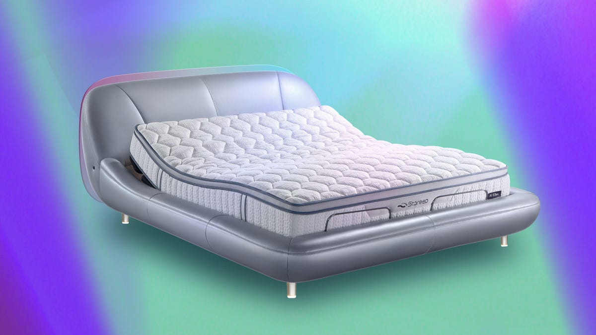 Stareep AI mattess and adjustable base