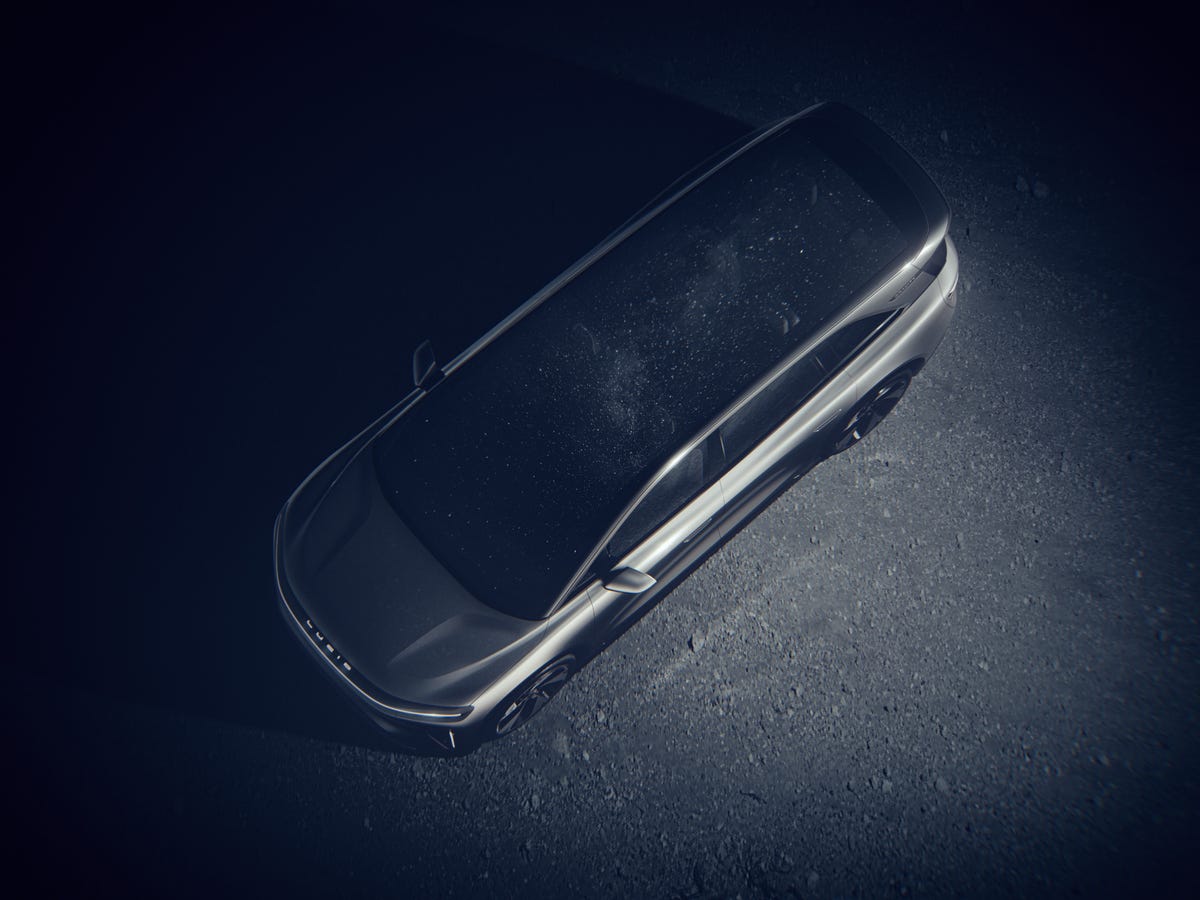 Lucid Gravity preview renderings