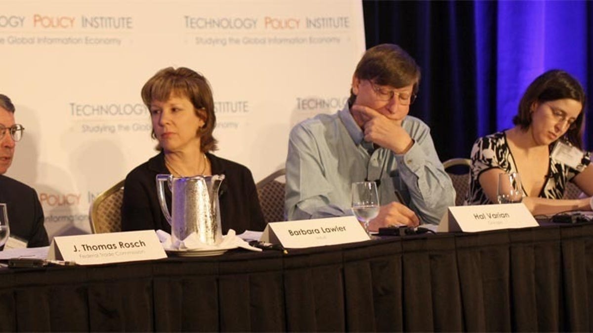 J. Thomas Rosch, left, calls for a different approach to Do Not Track