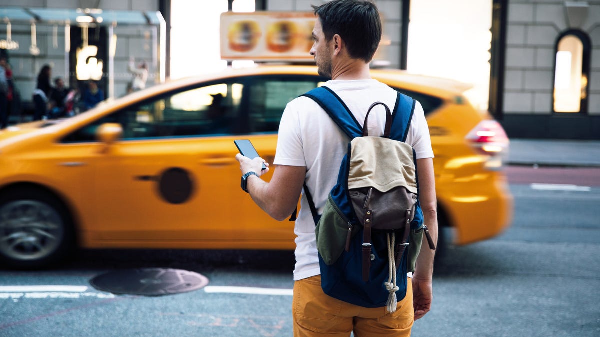 NYC taxi hailing app