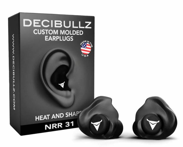 Decibullz custom molded earplugs