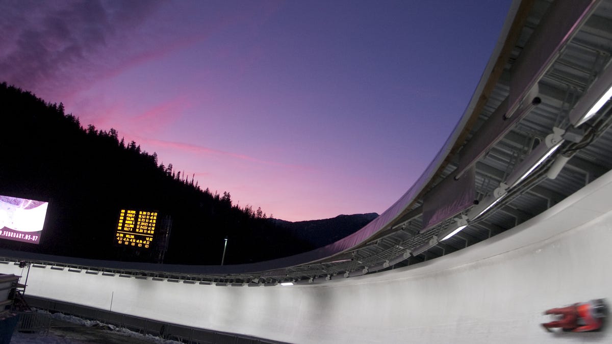 The Whistler Sliding Centre is one of the many venues for the Vancouver 2010 Winter Games.