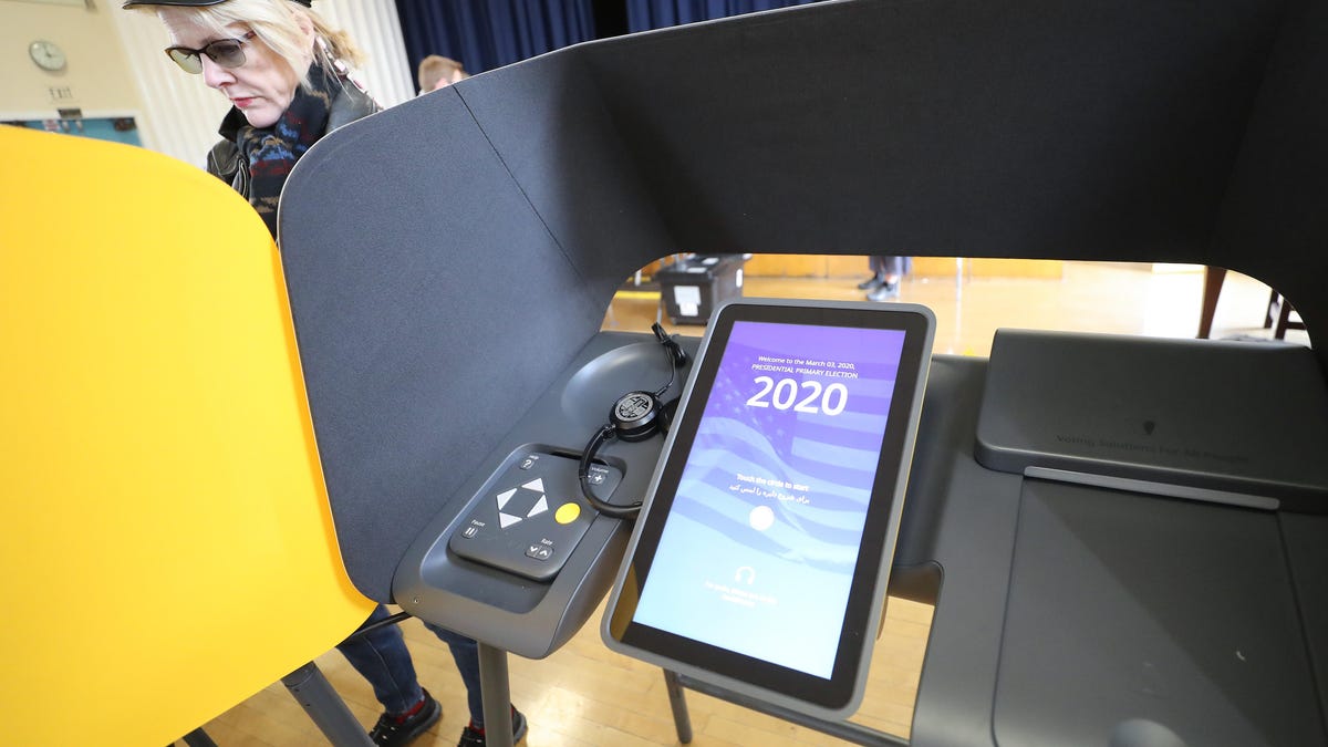 Electronic voting machine