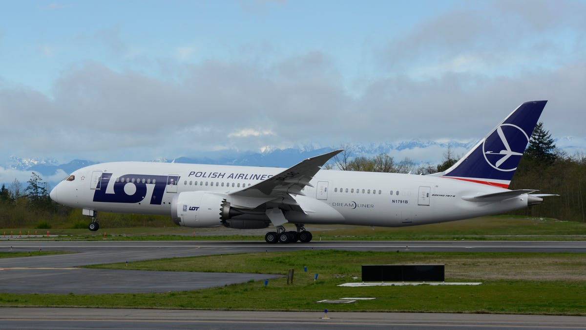 Boeing 787 flight test