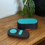 The Manta White Noise Machine on a table