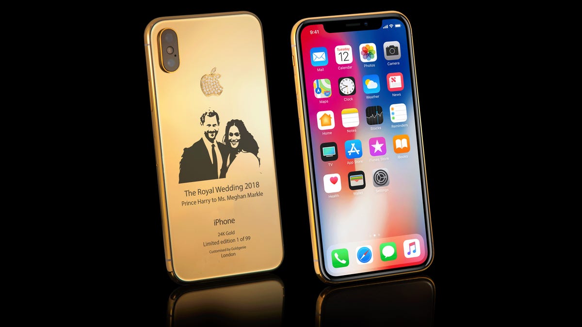 iphonex-royal-wedding-gold-elite-standing-diamond-cluster
