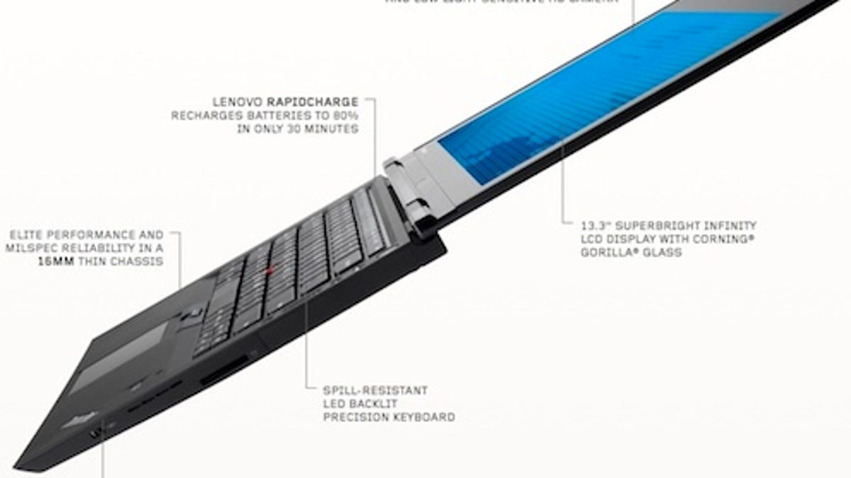 Lenovo X1. A less expensive follow-on coming next year, says report.