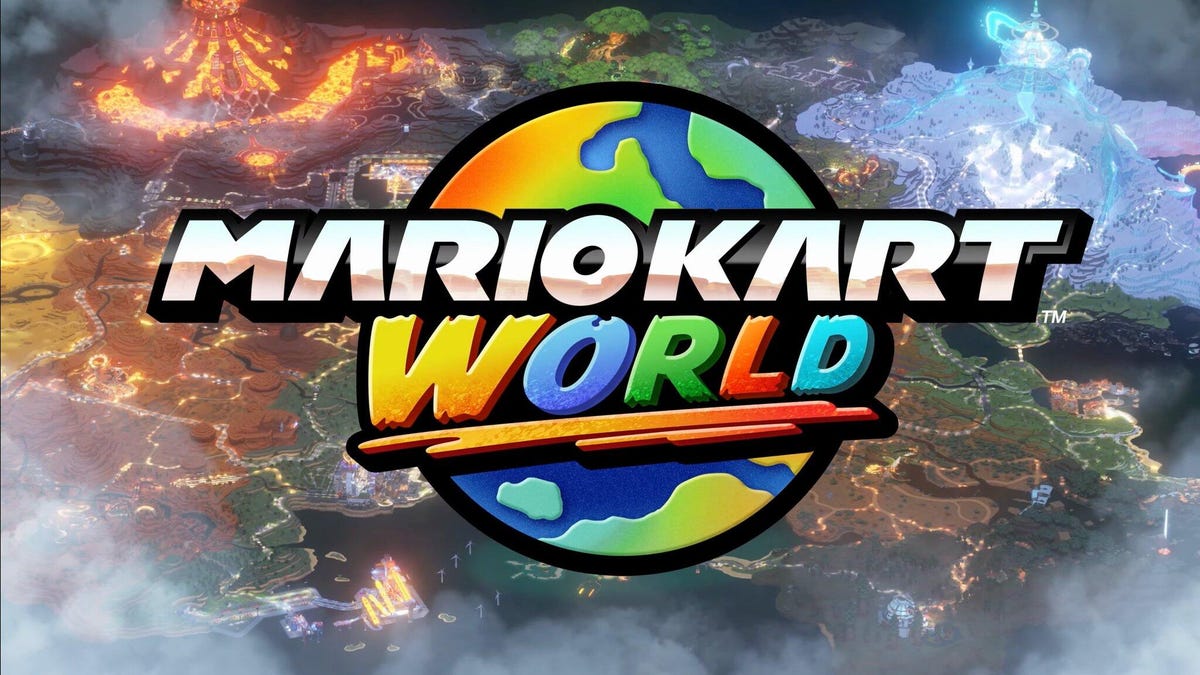 mario kart world logo