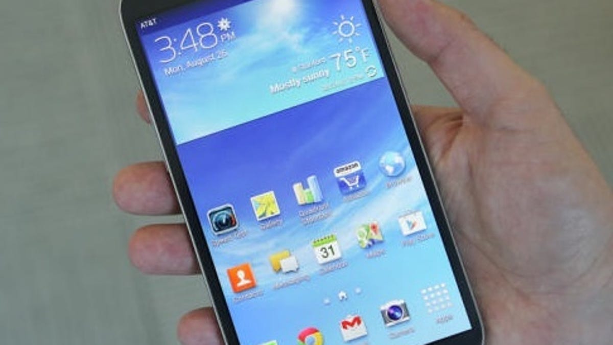 The 6.3-inch Galaxy Mega. Samsung is also about to announce the Galaxy Note 3. Should Apple take Samsung on?