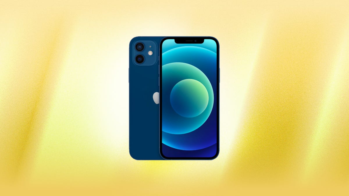 Apple iPhone 12 in blue