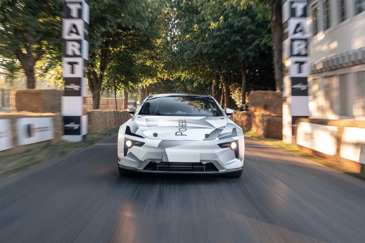 Polestar 5 EV prototype at Goodwood Festival of Speed
