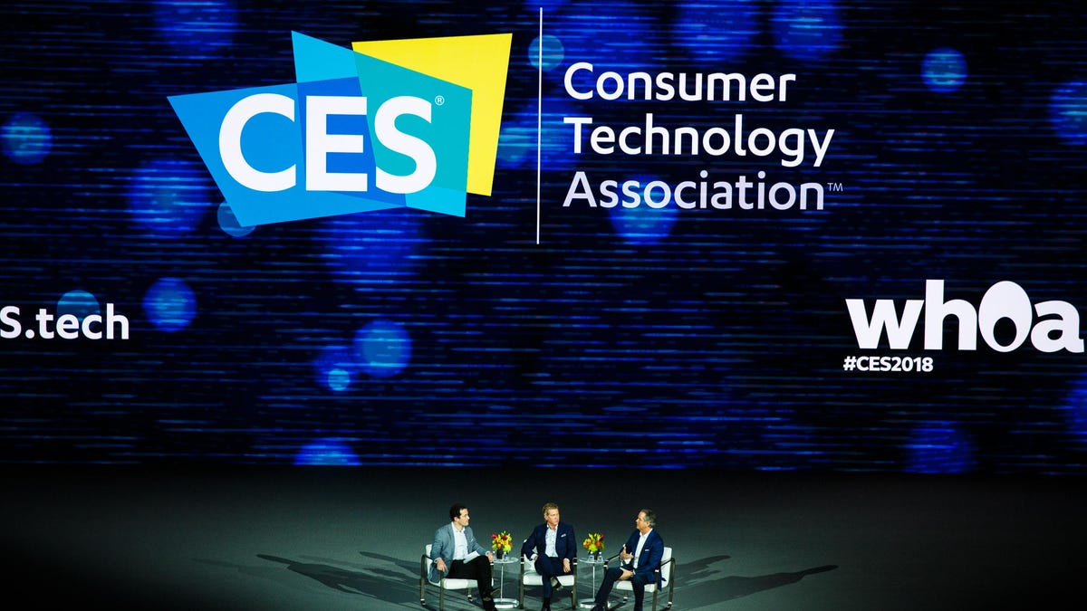 Hulu CEO Randy Freer speaks on stage with John Martin, chairman and CEO of Turner.