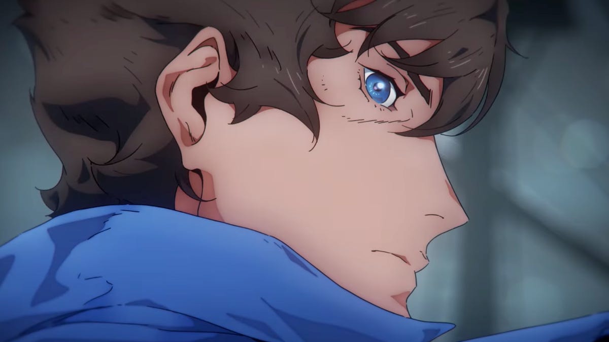 Richter Belmont looks over his shoulder