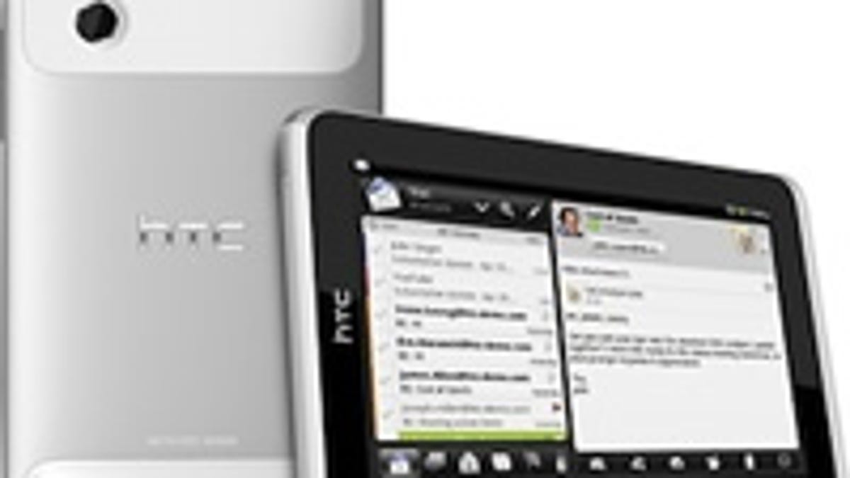 HTC is eyeing another addition to its tablet line.