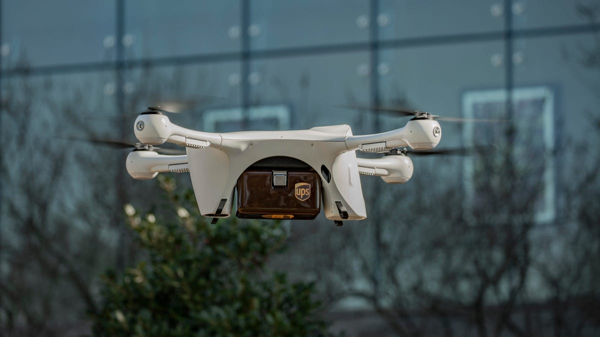 UPS delivery drone