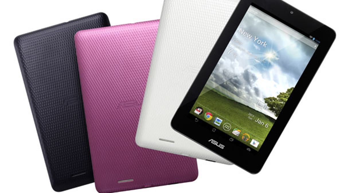 Asus MeMO Pad: the Fonepad may be a higher end version of the MeMO Pad.